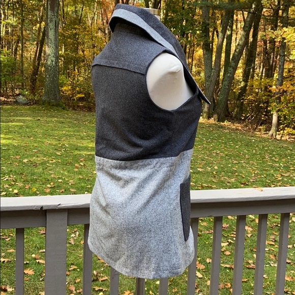 NWT’s High Collar Zipped Pocket Jumper Dress M - Picture 5 of 7